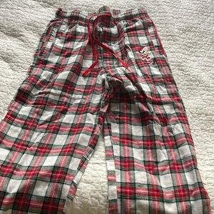 Disney men’s Mickey christmas flannels